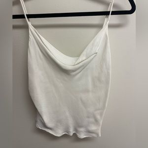 White Zara top size M